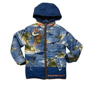 Disney Moana Kids Size 5/6 Snow Jacket Ski Snowboarding Outdoor Puffers